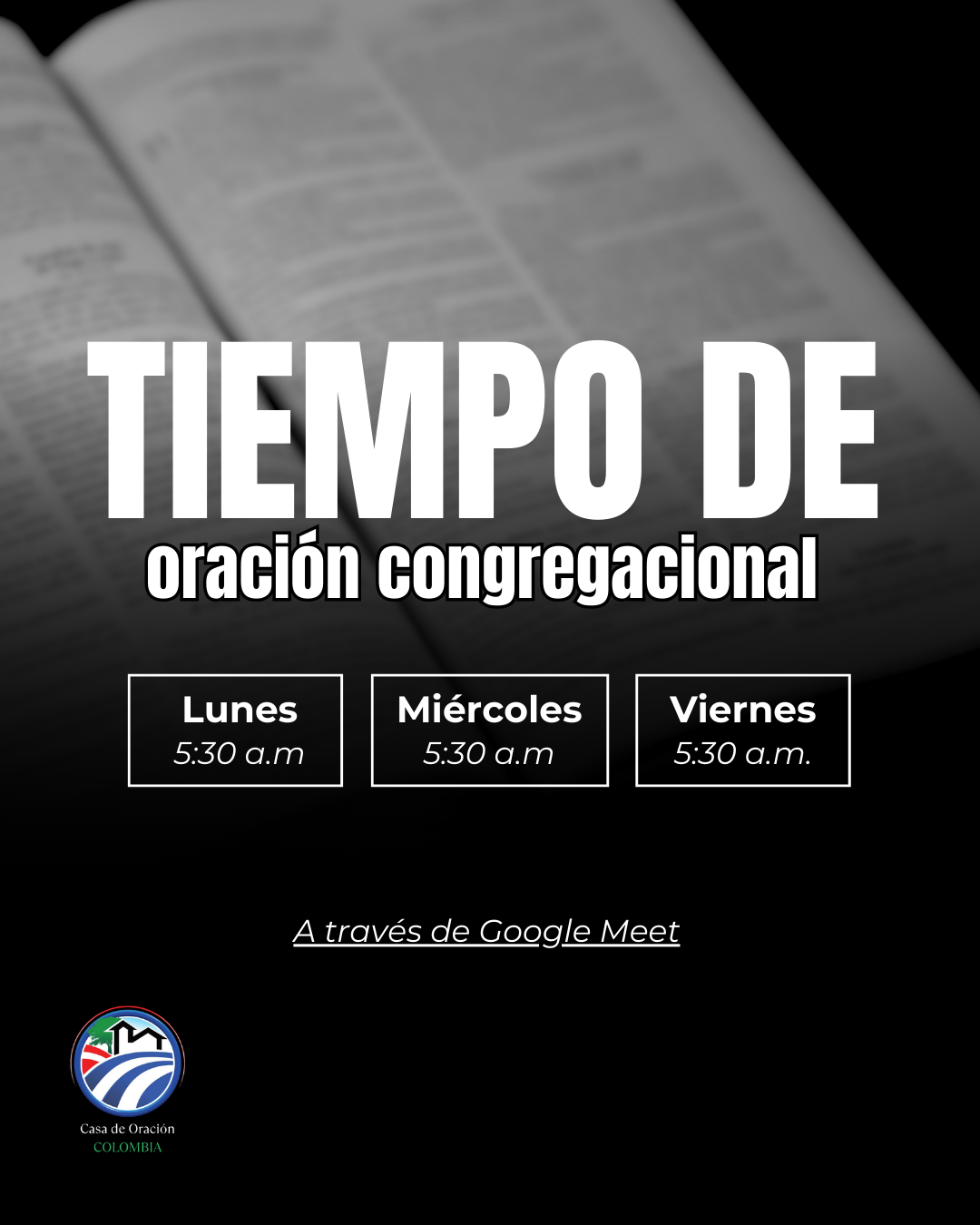 tiempo de oración